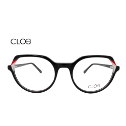 Lente Oftálmico marca Cloe VLE303910BLK Negro con rojo