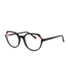 Lente Oftálmico marca Cloe VLE303910BLK Negro con rojo