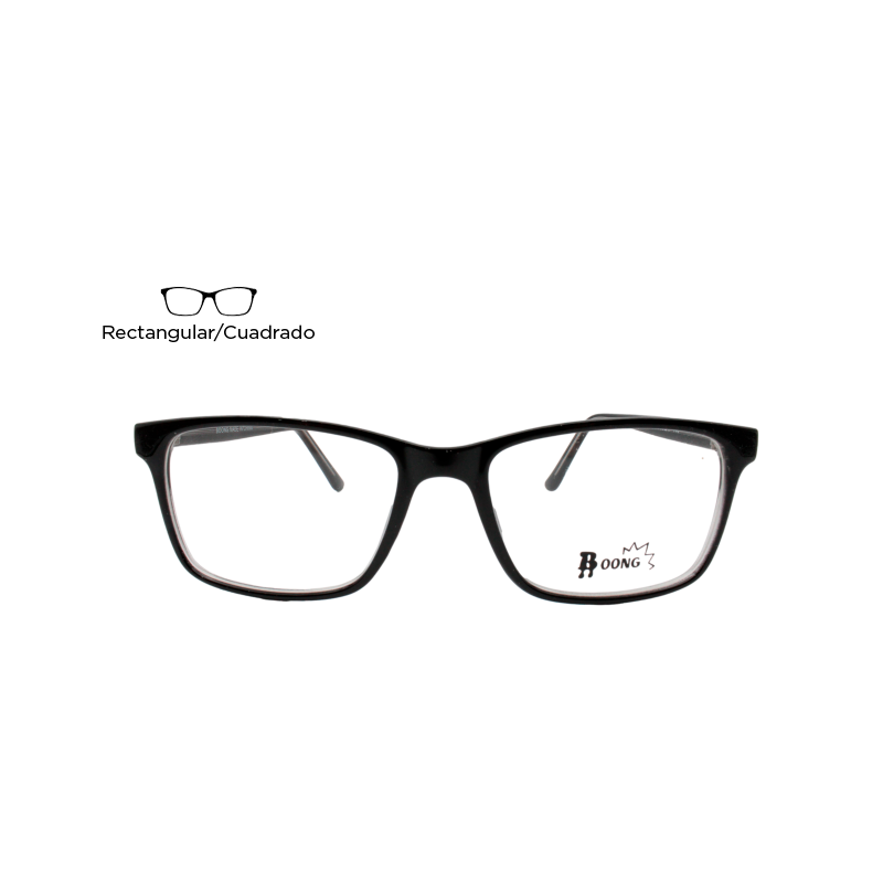 Lente Oftálmico Boong BOS8073 Negro