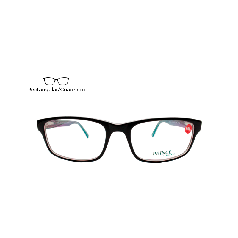 Lente Oftálmico Prince Elegante A4007CC1 Negro