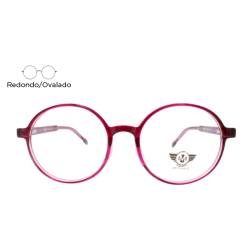 Lente Oftálmico Opticals MF6024 Morado
