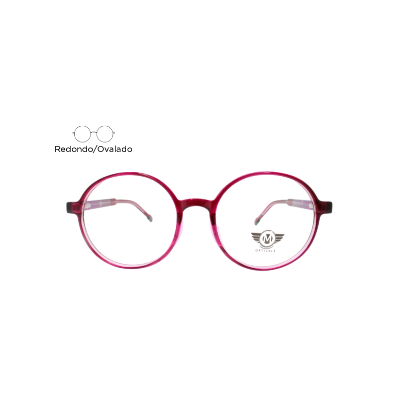 Lente Oftálmico Opticals MF6024 Morado