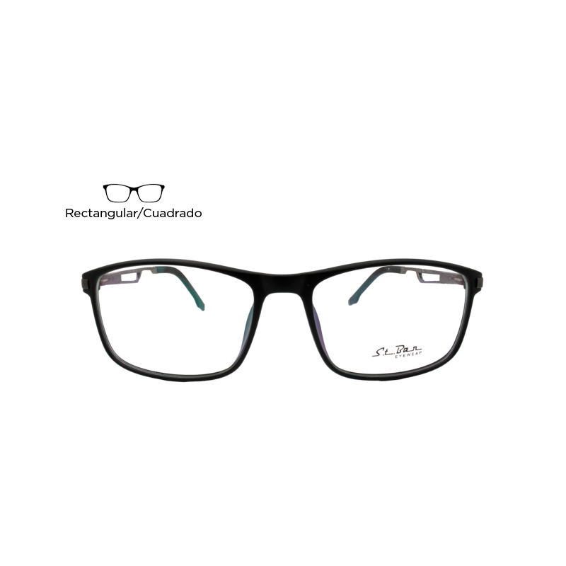 Lente Oftálmico St Bar Eyewear STB0652 Negro