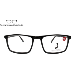 Lente Oftálmico Olive People AL1001CBLK Negro