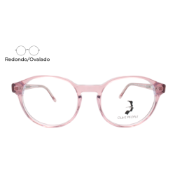 Lente Oftálmico Olive People SMALL022 Rosa transparente