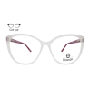 Lente Oftálmico Rowan 2023020 Transparente con morado