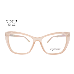 Lente Oftálmico Optimax PASTA002 Nude transparente