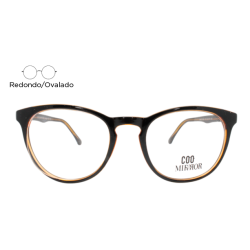 Lente Oftálmico Cool Mirror CMCP061 Café con negro