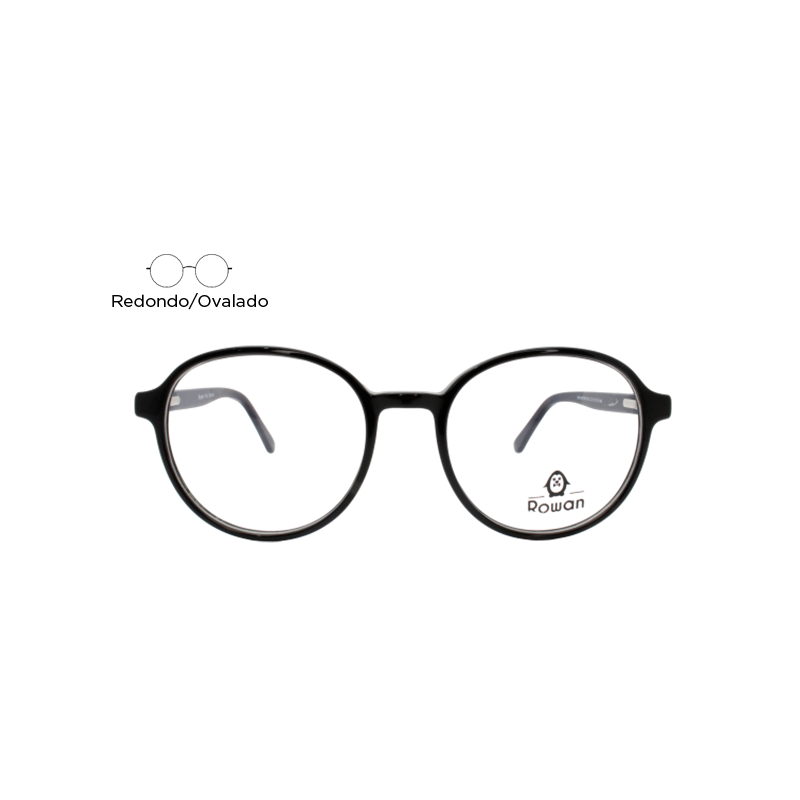 Lente Oftálmico Rowan RWN012 Negro