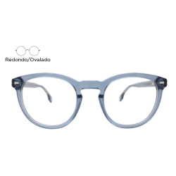 Lente Oftálmico Royalty Eyewear RY5032 Azul transparente